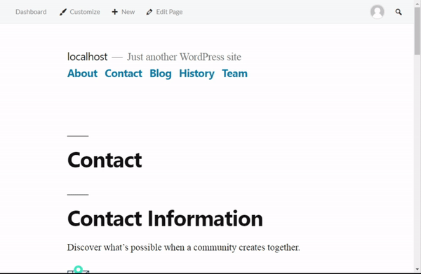 Front-end Toolbar