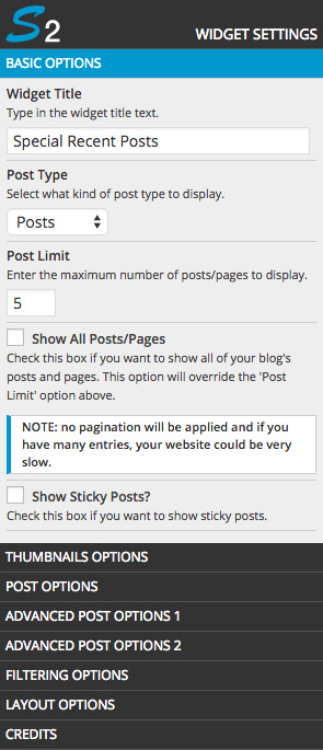 The Wonderful Widget Interface