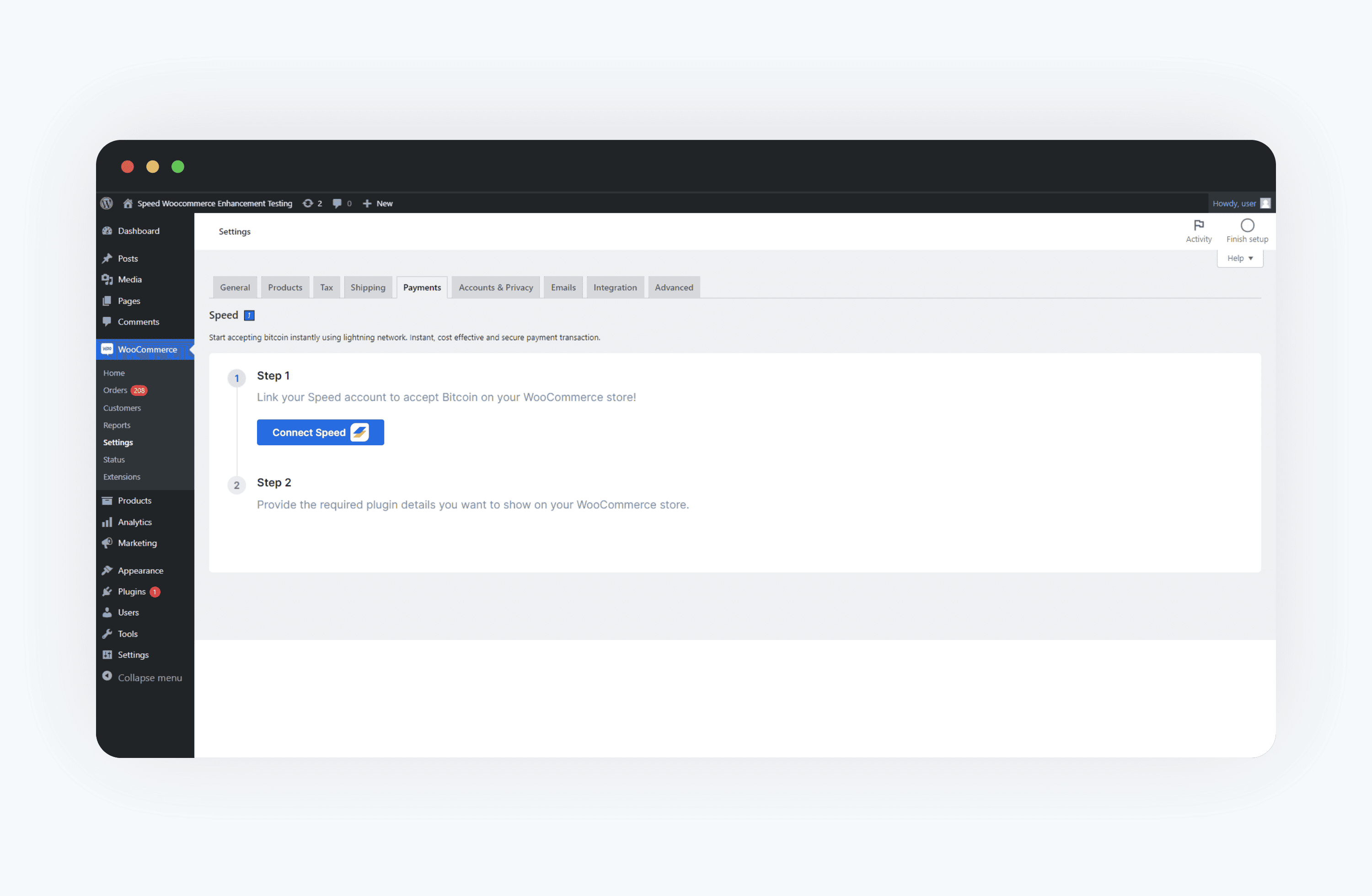 Permission details page