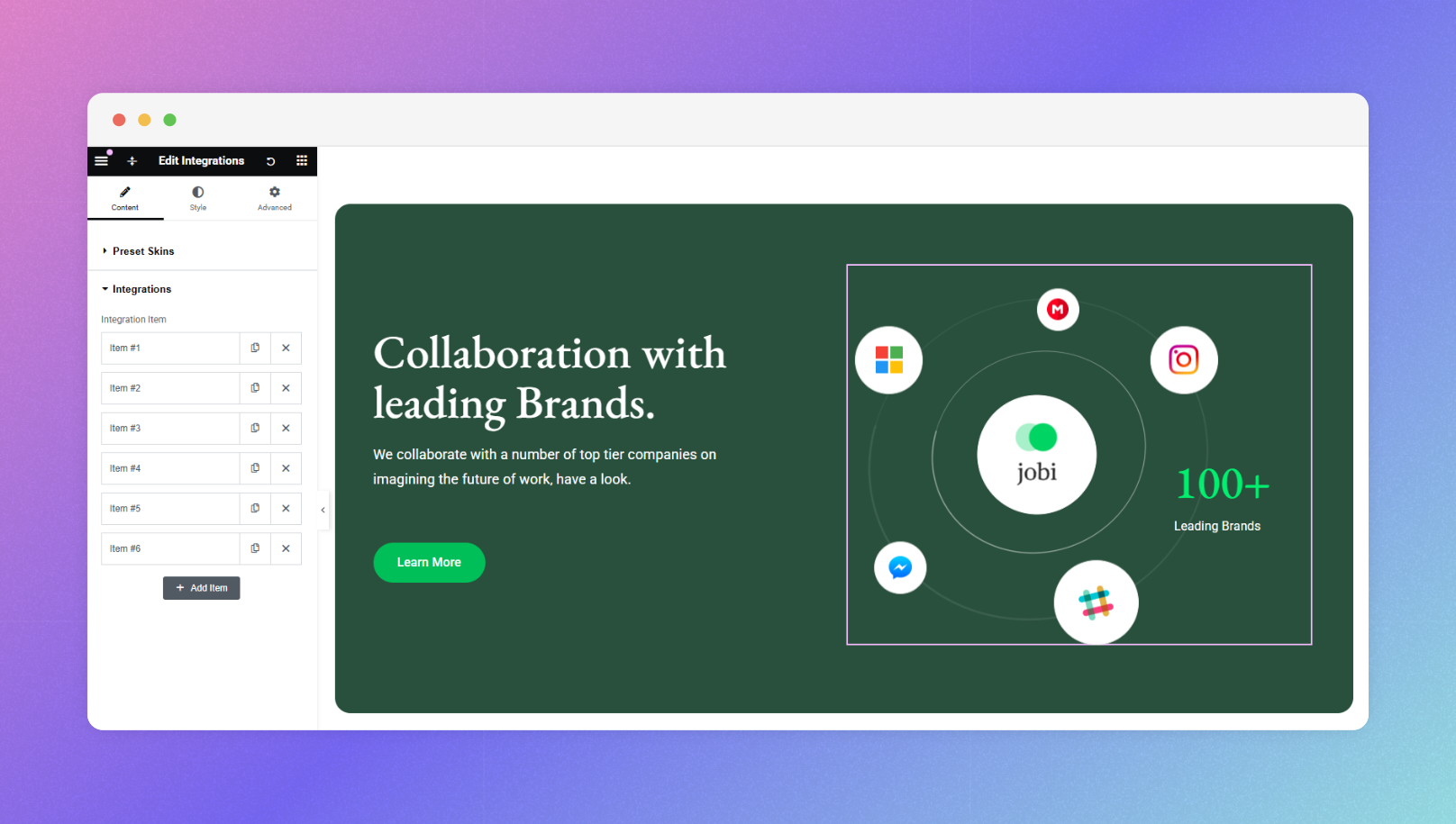 Timeline Widget