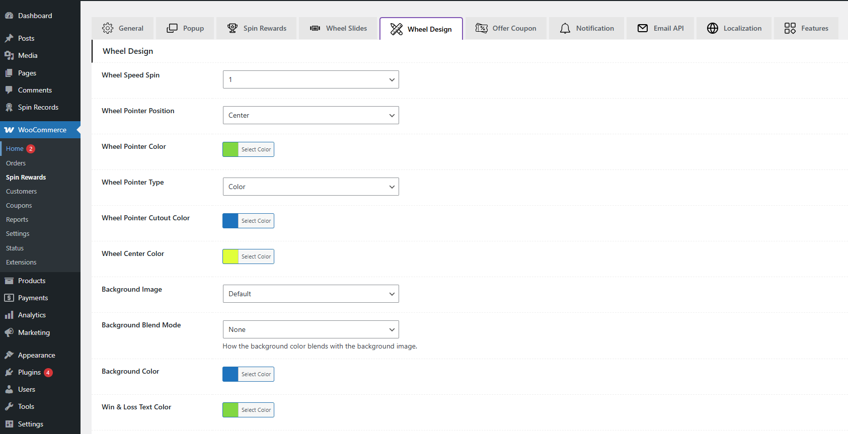 Email API and marketing tool setting