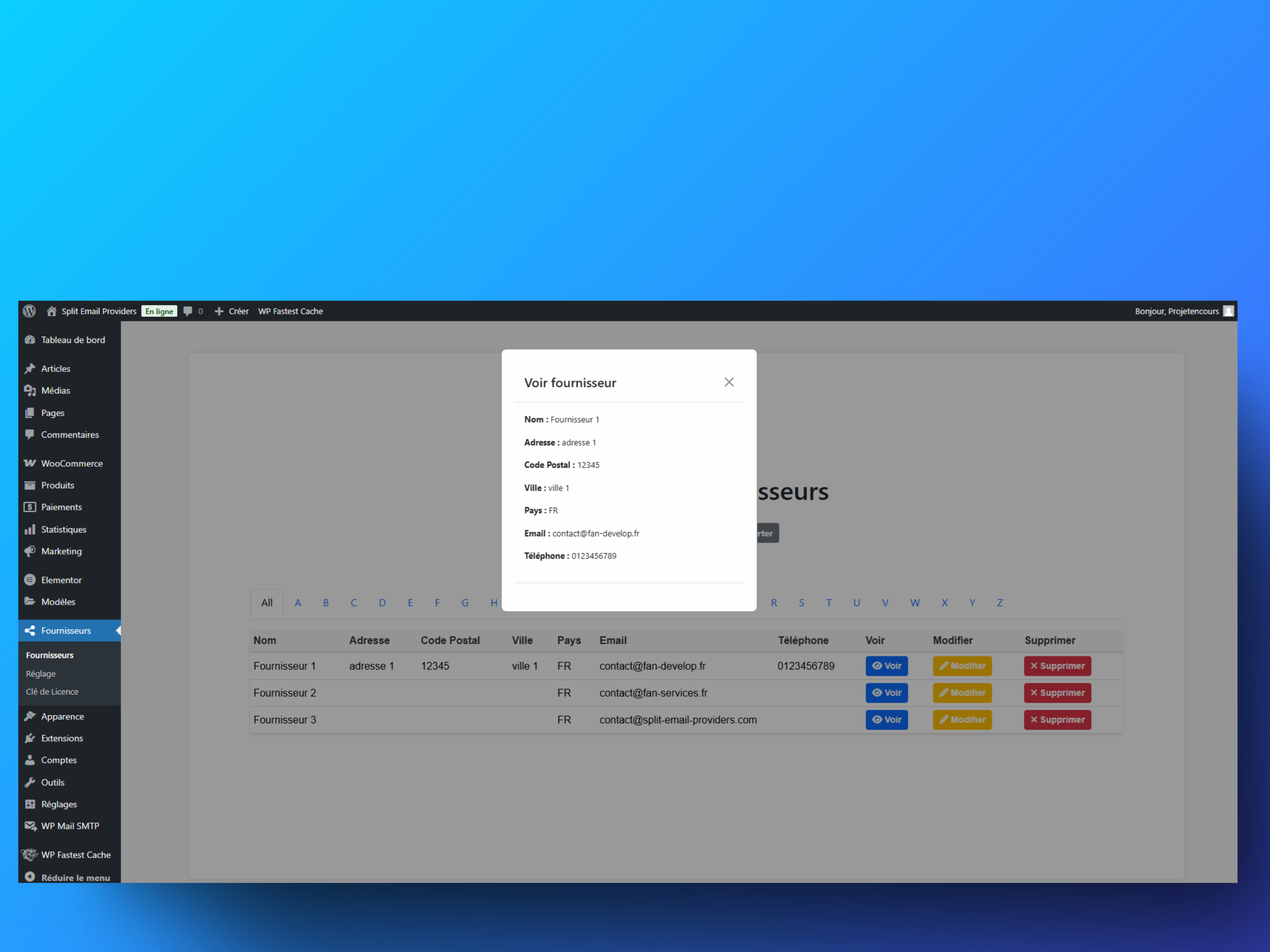 **Provider Profile** – 🧾 Detailed view of a provider’s profile.