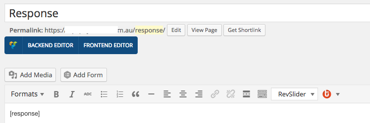 How to create a transactions results page called Response and insert the [response] shortcode.