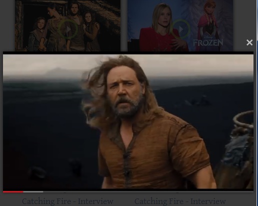 Video in responsive lightbox - small screen