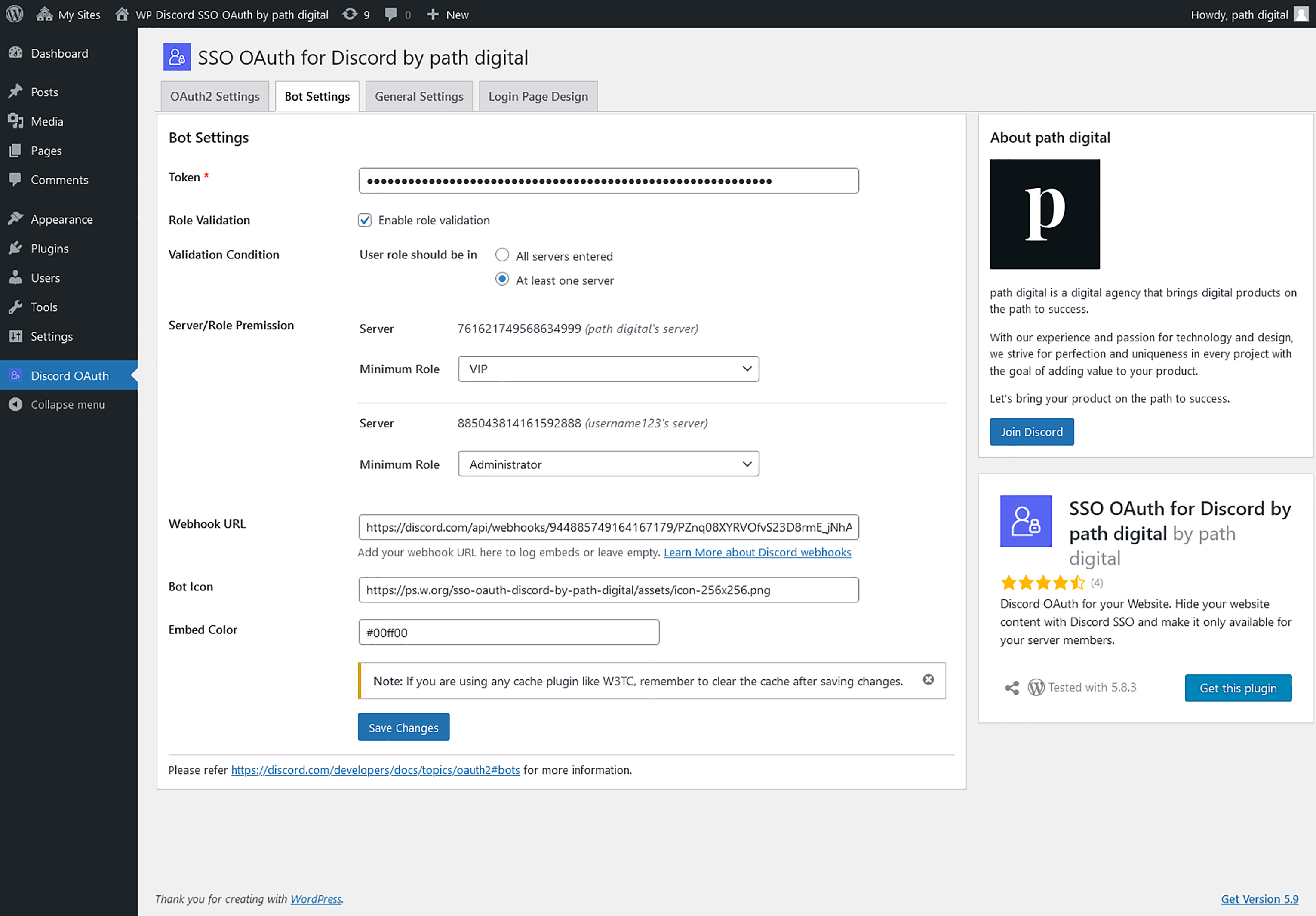 Embed on any page