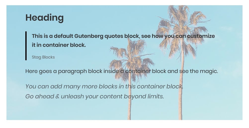 Hero — Add a full width media block to accompany a call to action.