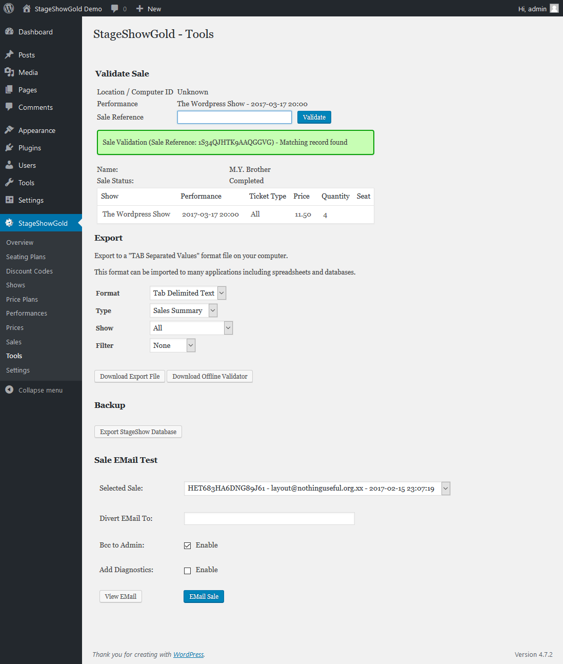 Screenshot 3: Discount Codes Setup