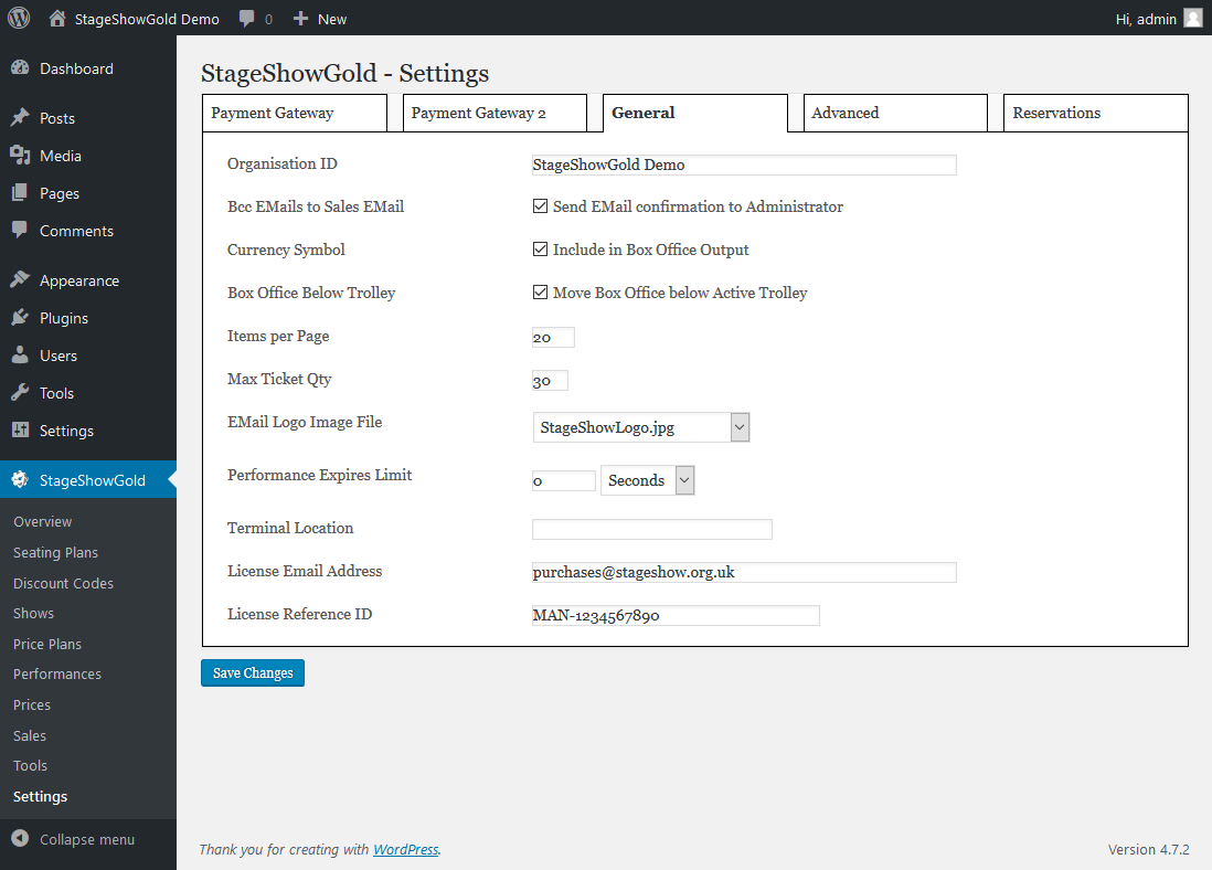 Screenshot 5: Price Plans Setup