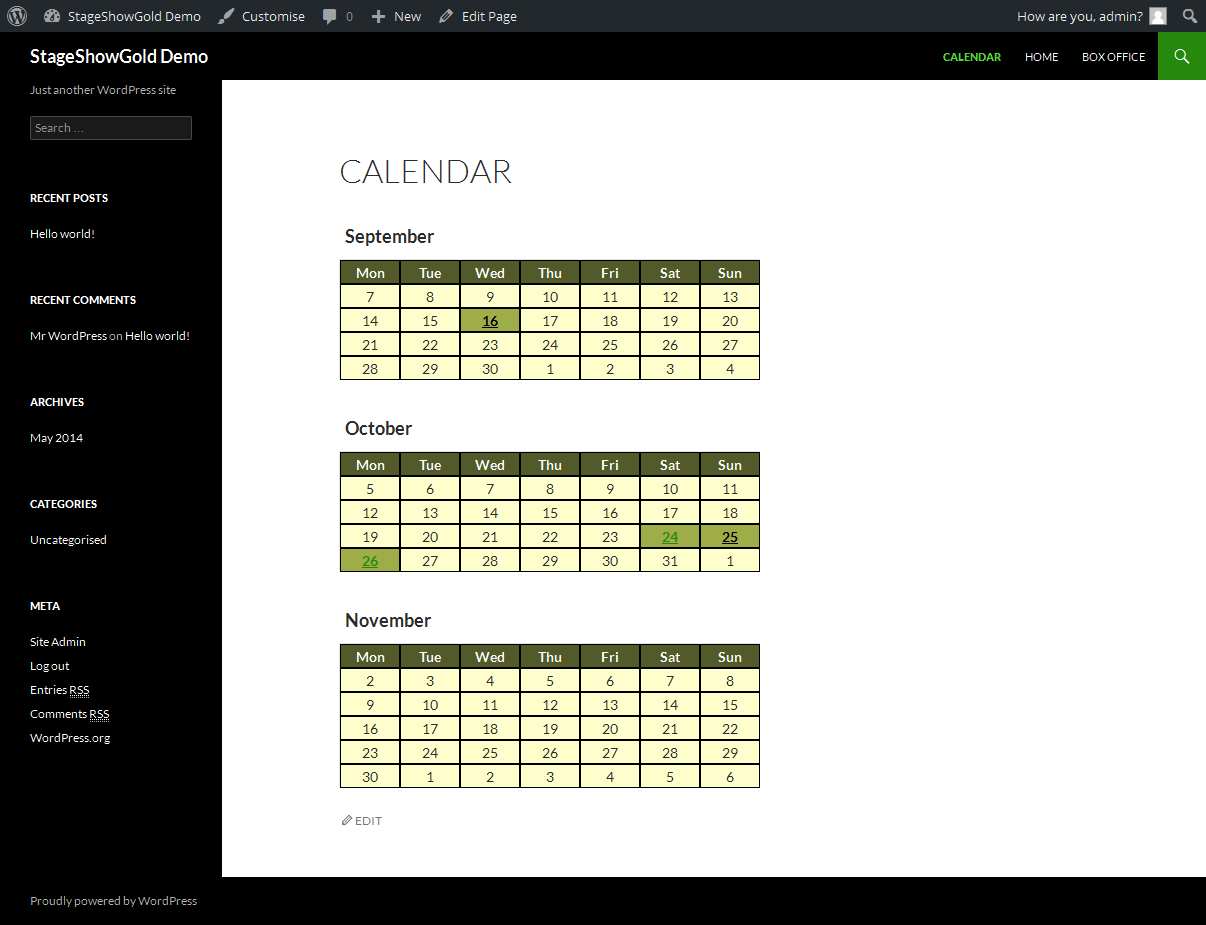 Screenshot 9: Sales Log Summary