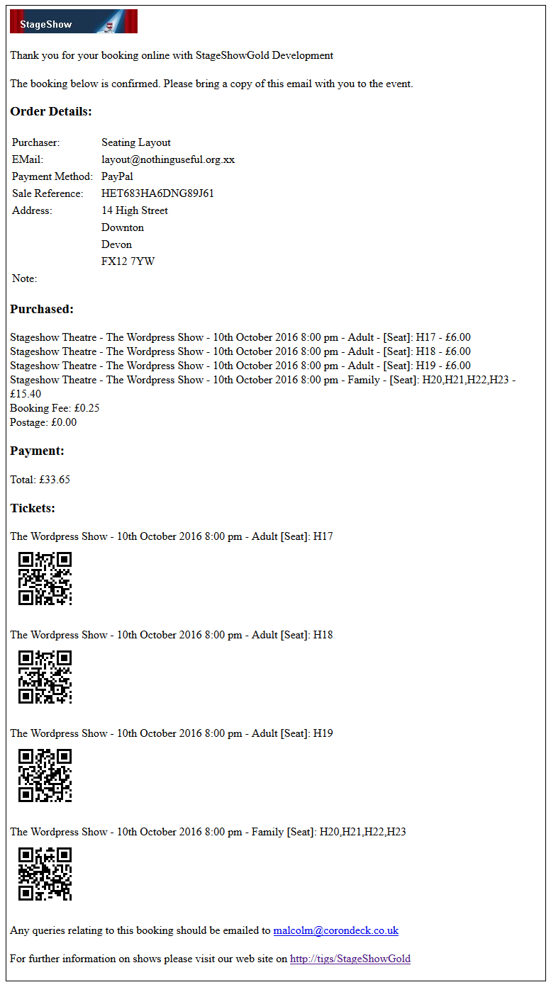Screenshot 11: Admin Tools Page (Showing Sale Verification)