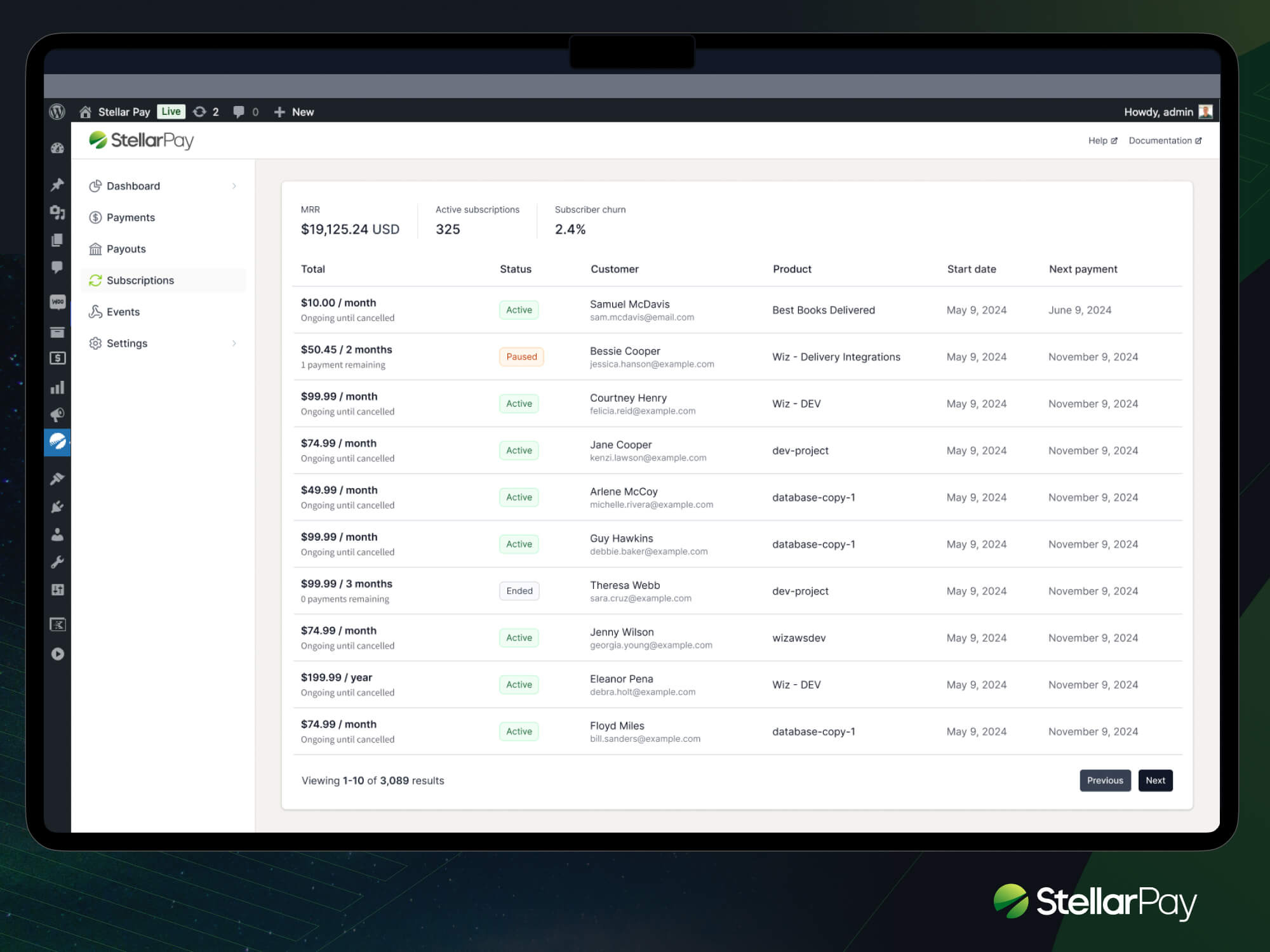 Make high-ticket items more attainable with installment payment. Easily control the number of payments, the installment amount, and duration of the payment plan.