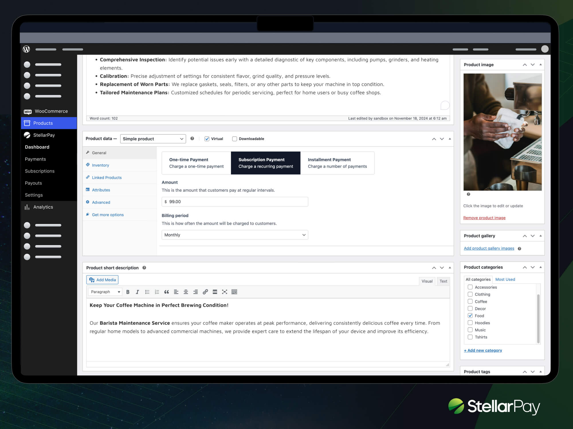 Customers can add, delete, and save payment methods for streamlined repeat purchases.
