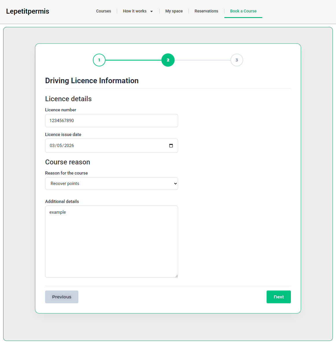 Contact Form 7 heading-based split.