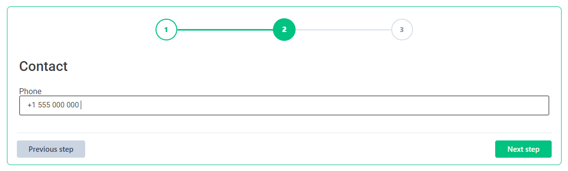 Elementor Forms heading-based split using HTML fields.