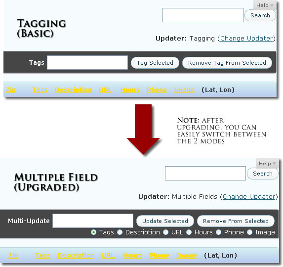 Bulk Update More than just the Tags Field (Addon: Multiple-Field Updater)