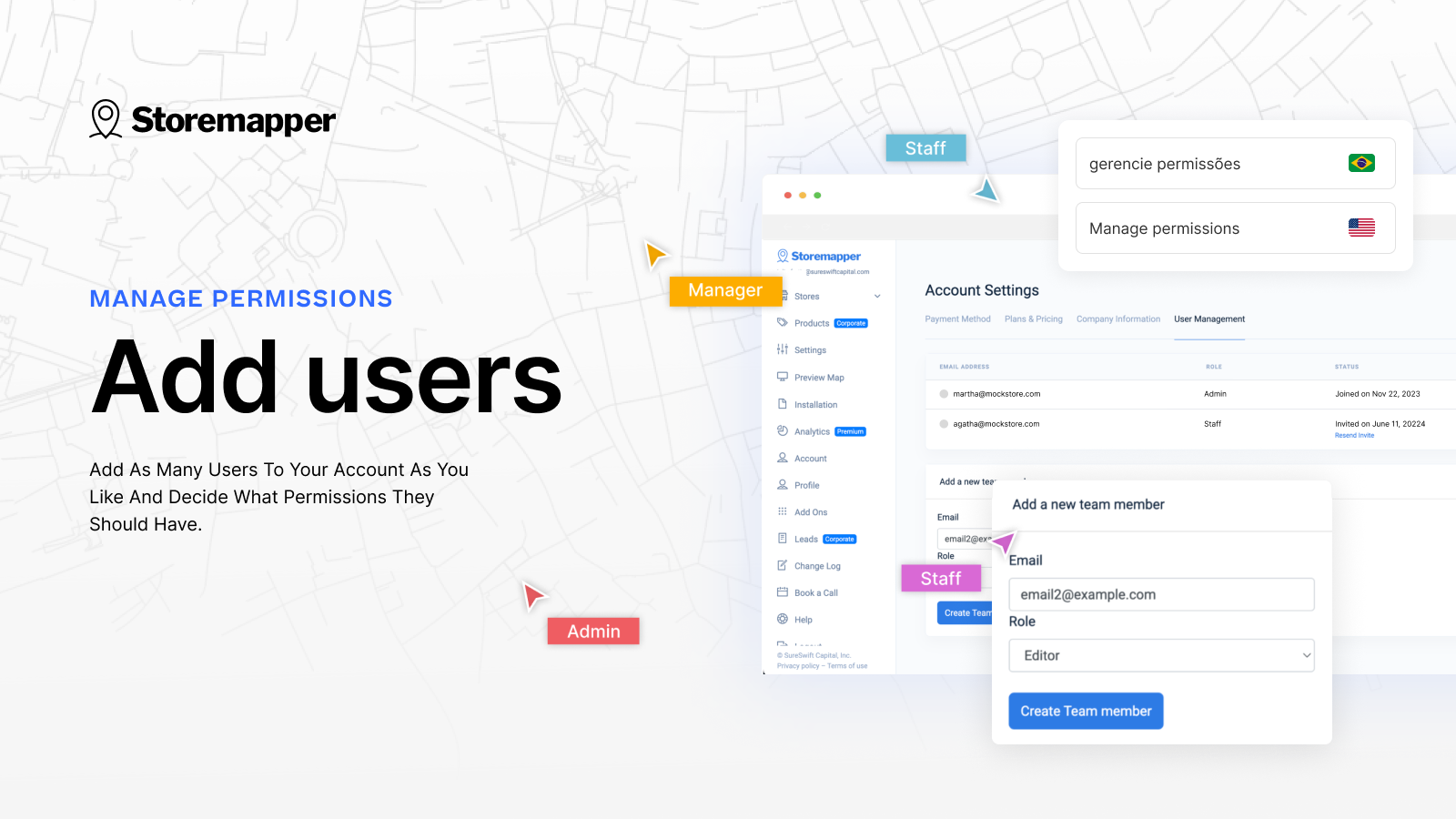 Multiple users