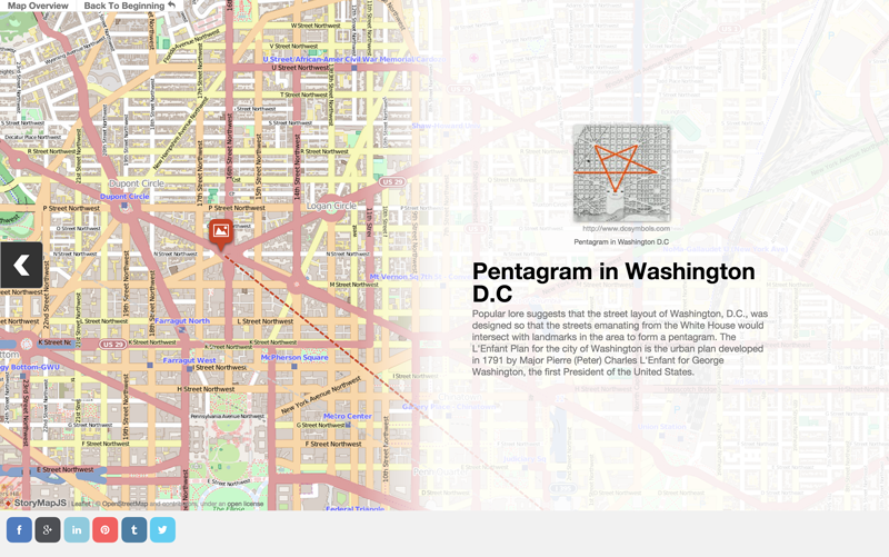 Fullscreen StoryMap page template
