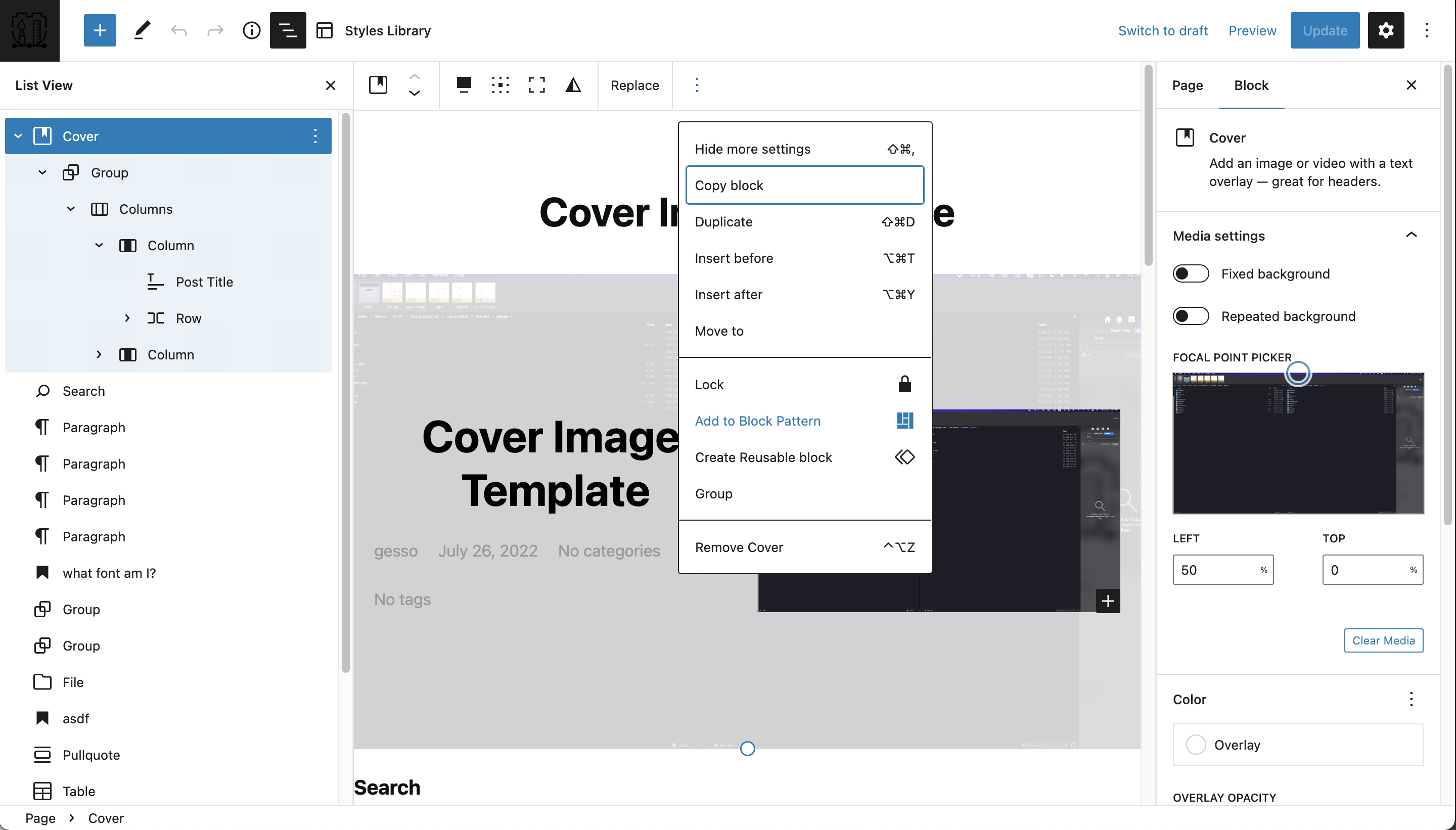 Pattern Explore - Browse free patterns grid view