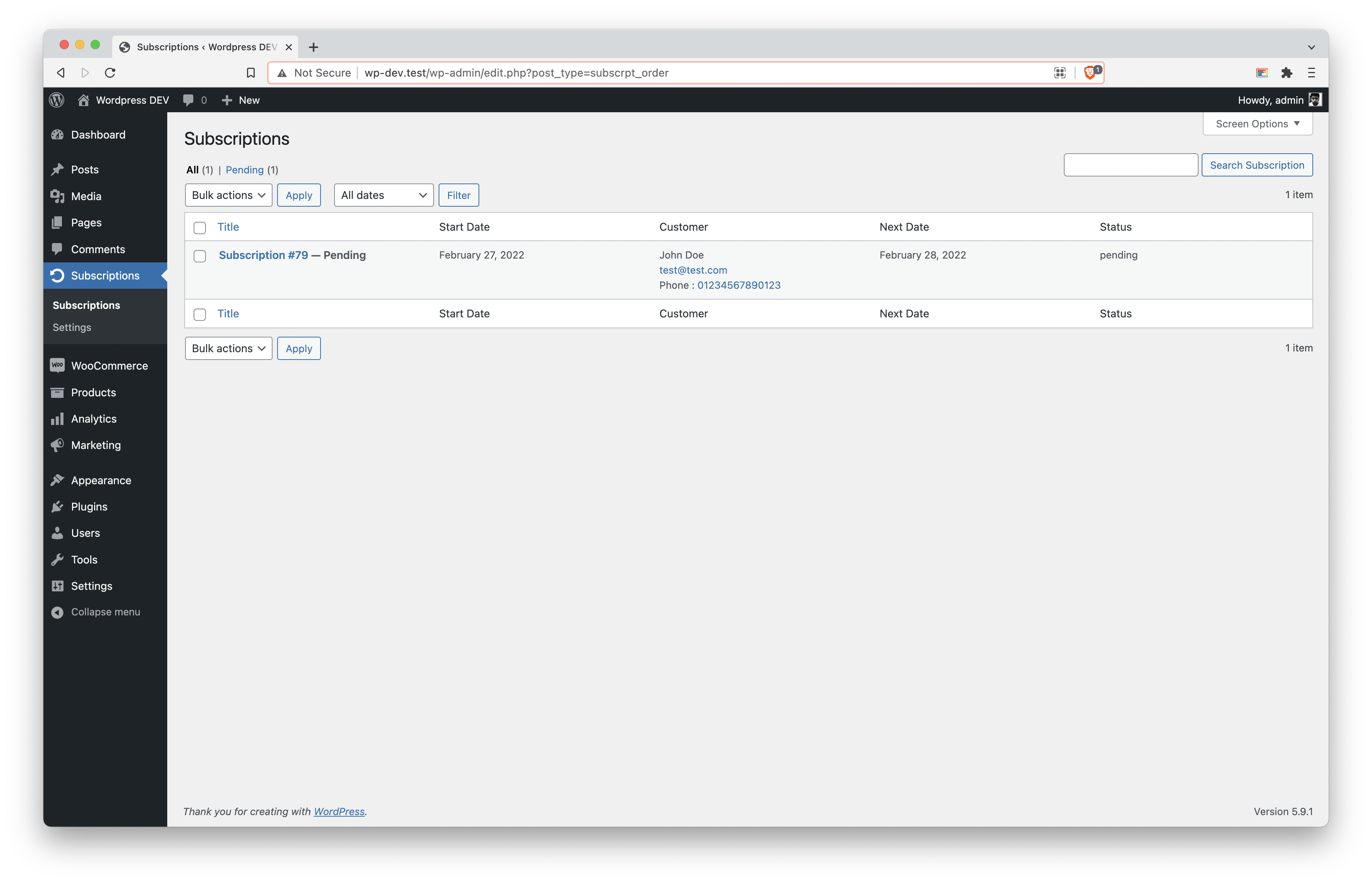 WooCommerce Cart Page – Block-Based Layout