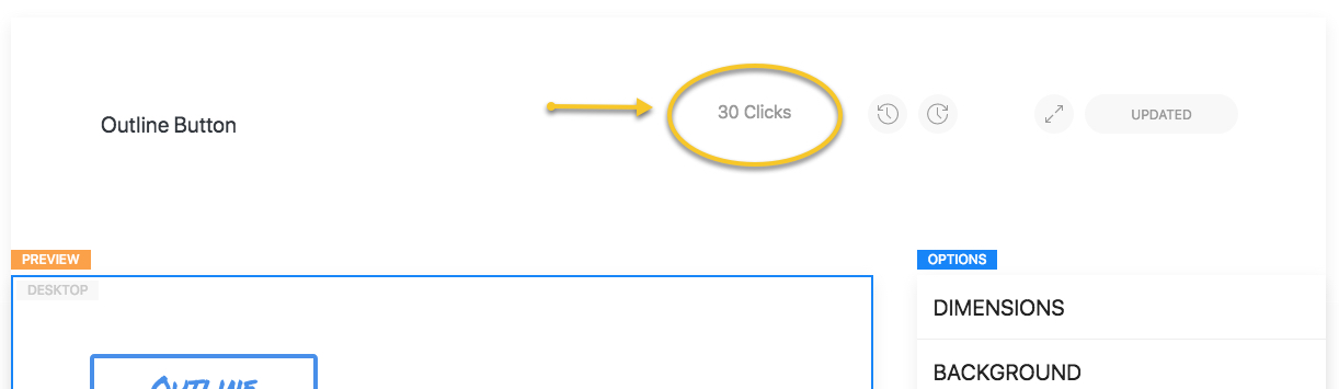 Button analytics.