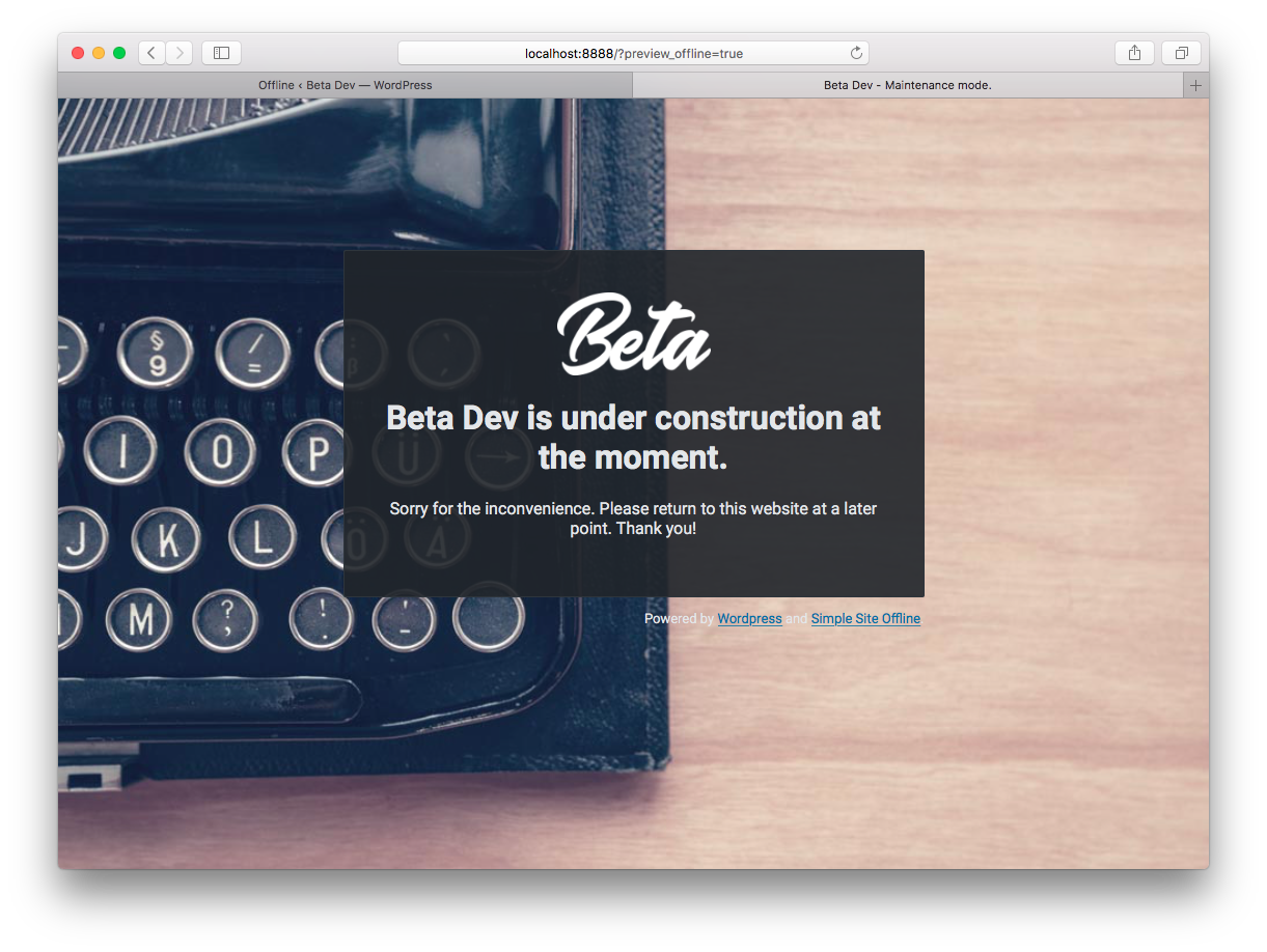 If you want a background image, no problem! Branding is really simple.