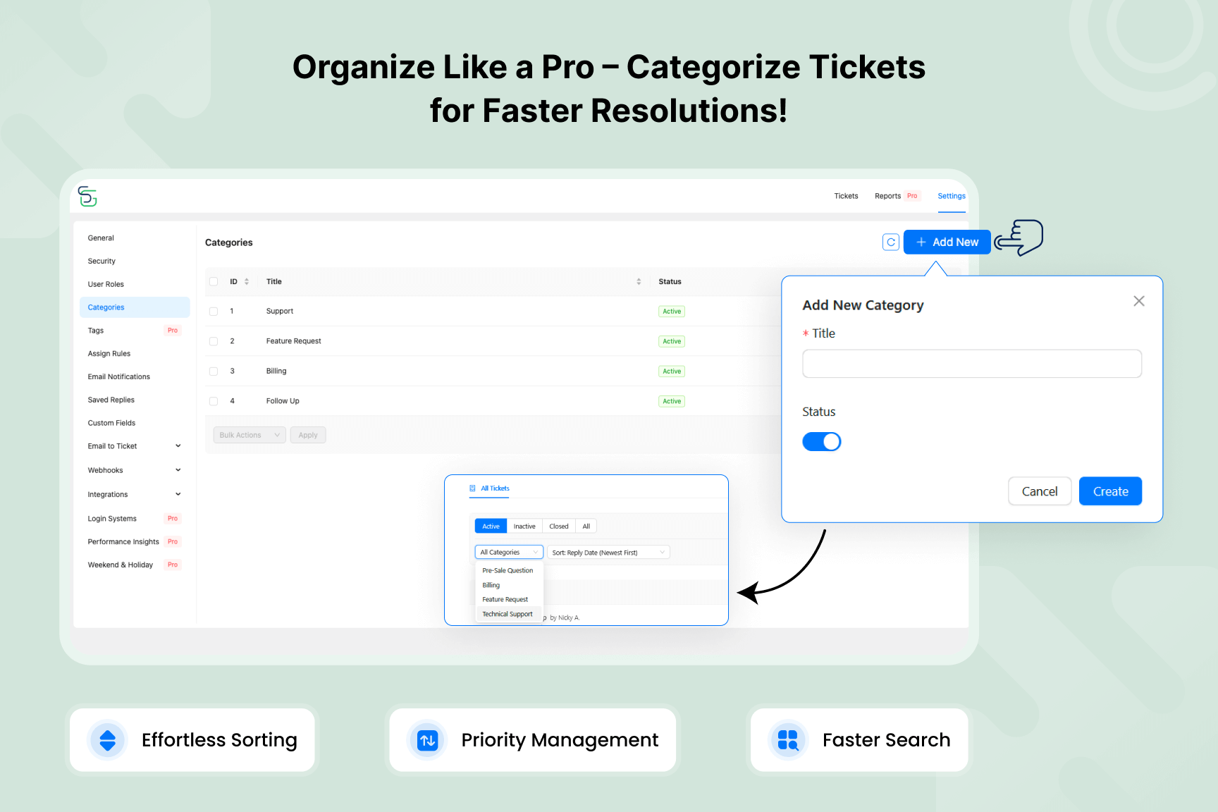 User Role & Permissions