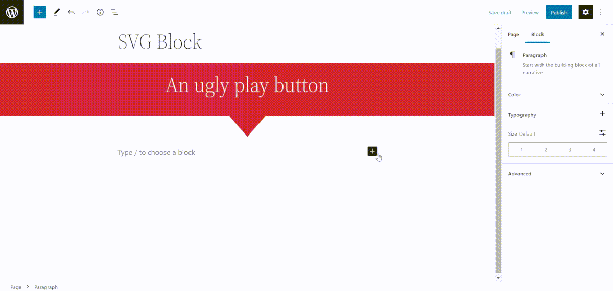 Add an icon and add styling to it