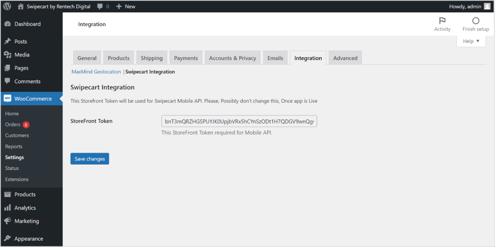 Start your personalized app development with Swipecart by integrating our services with your Wooommerce site.