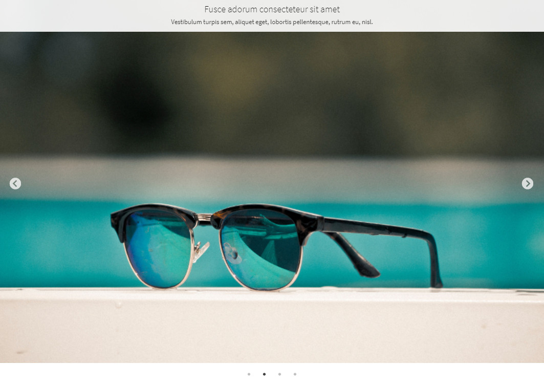 Slider front-end example
