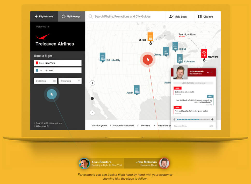 Interact with your customers like never before.