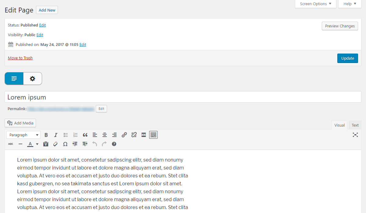 Tabbed Editor Interface : Write Tab