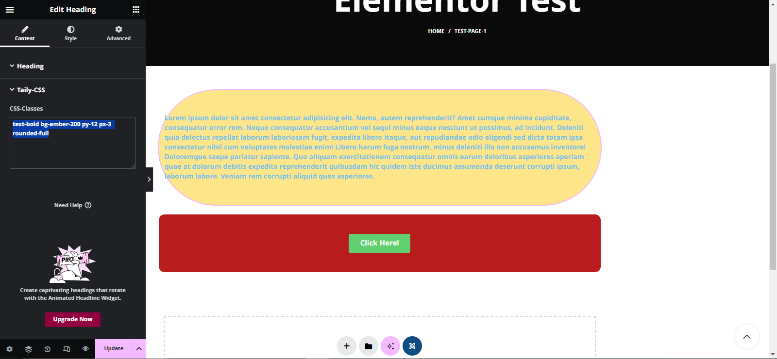 Elementor compatibility