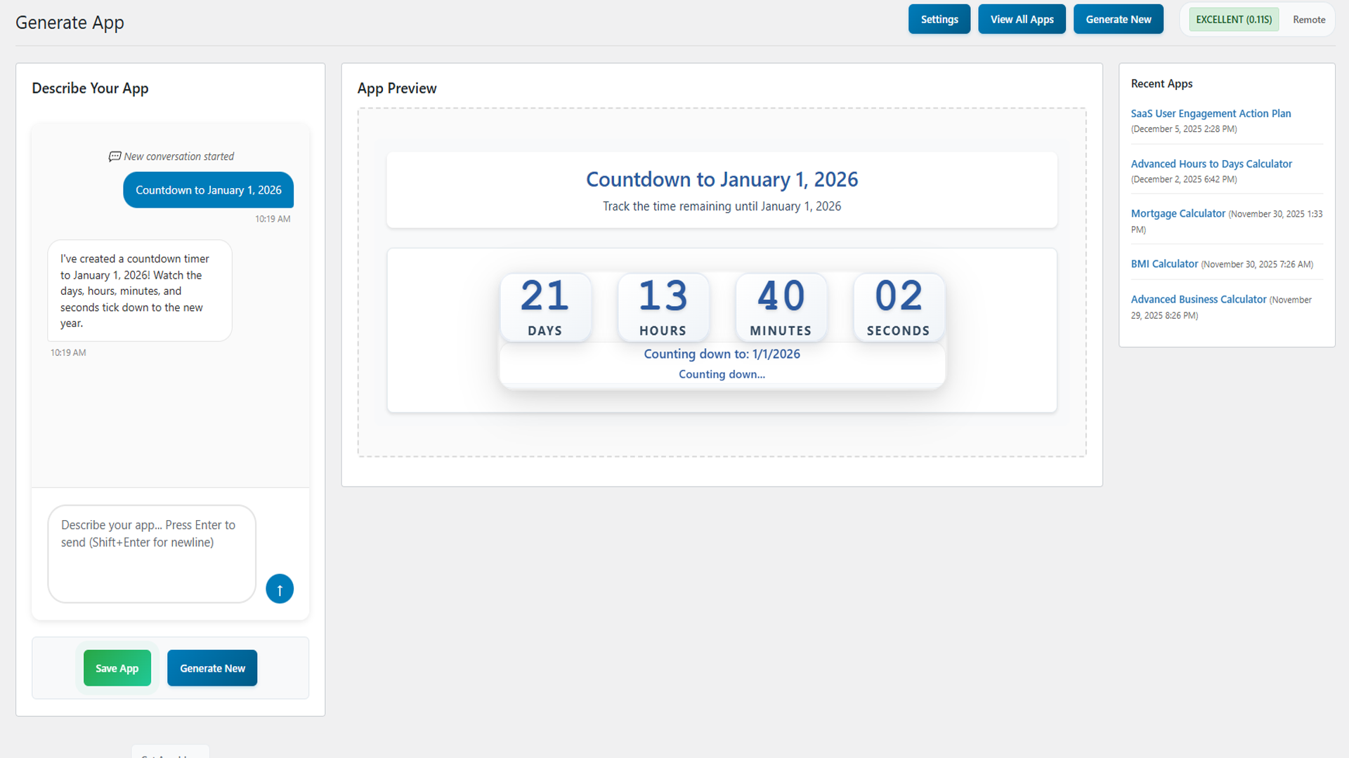 Countdown Timer for sales and events