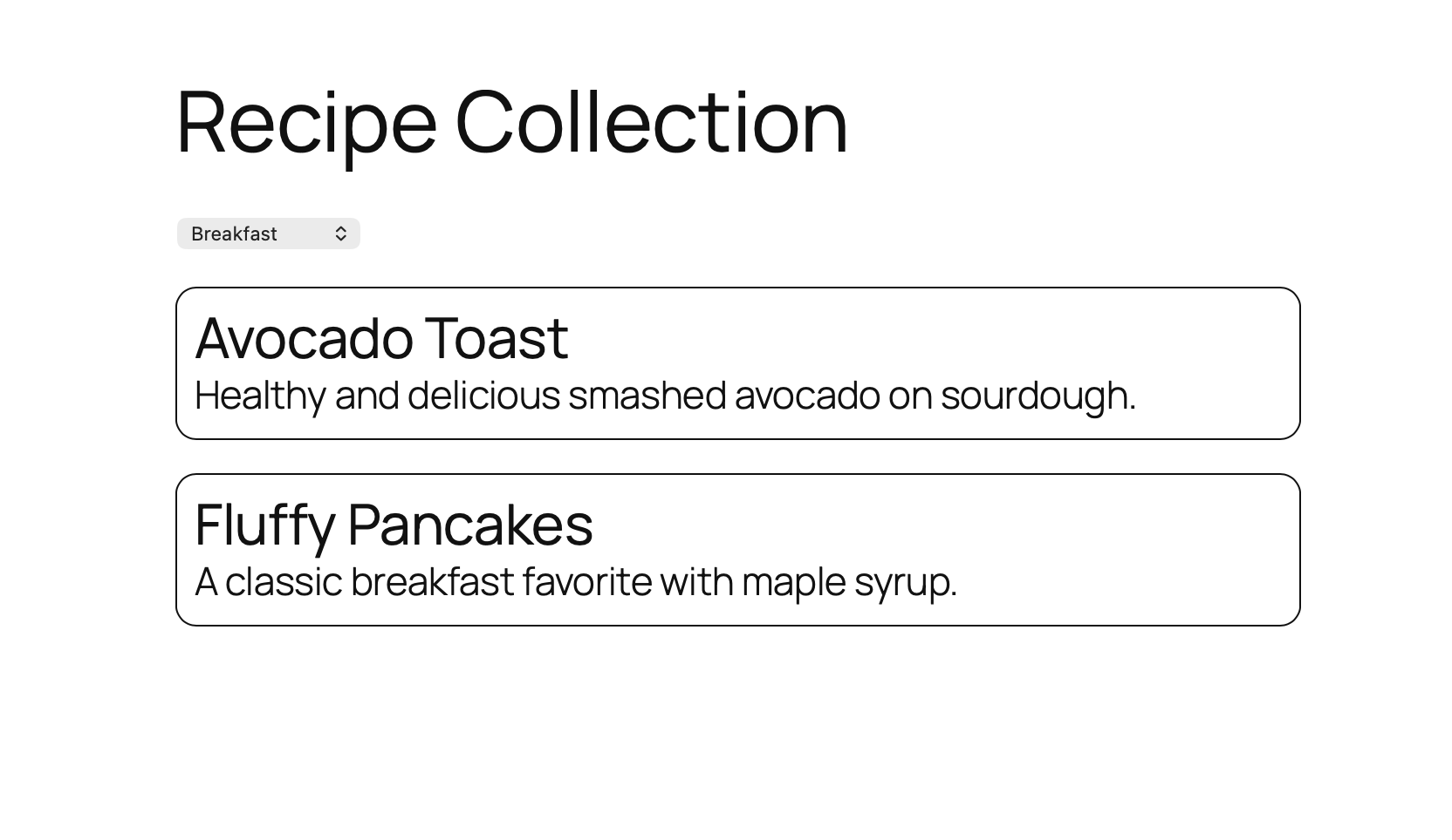 Filtering in action on a live site