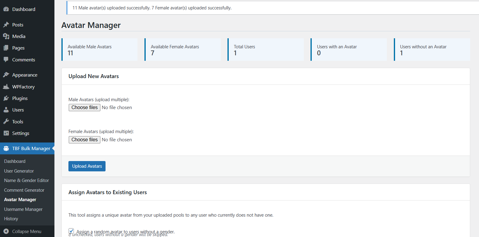 **Bulk Comment Generator - Step 1: Settings:** A powerful interface to generate realistic engagement. Select the posts, choose the commenters, define a date range, and paste all the comments you want to create.