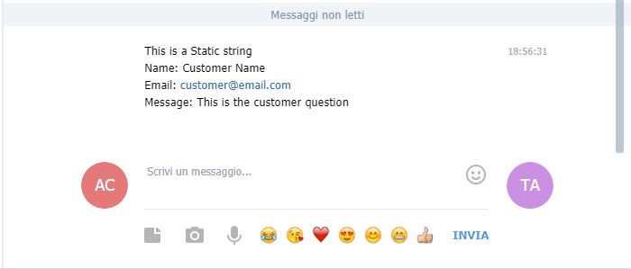 Telementor Send Message Result into Telegram