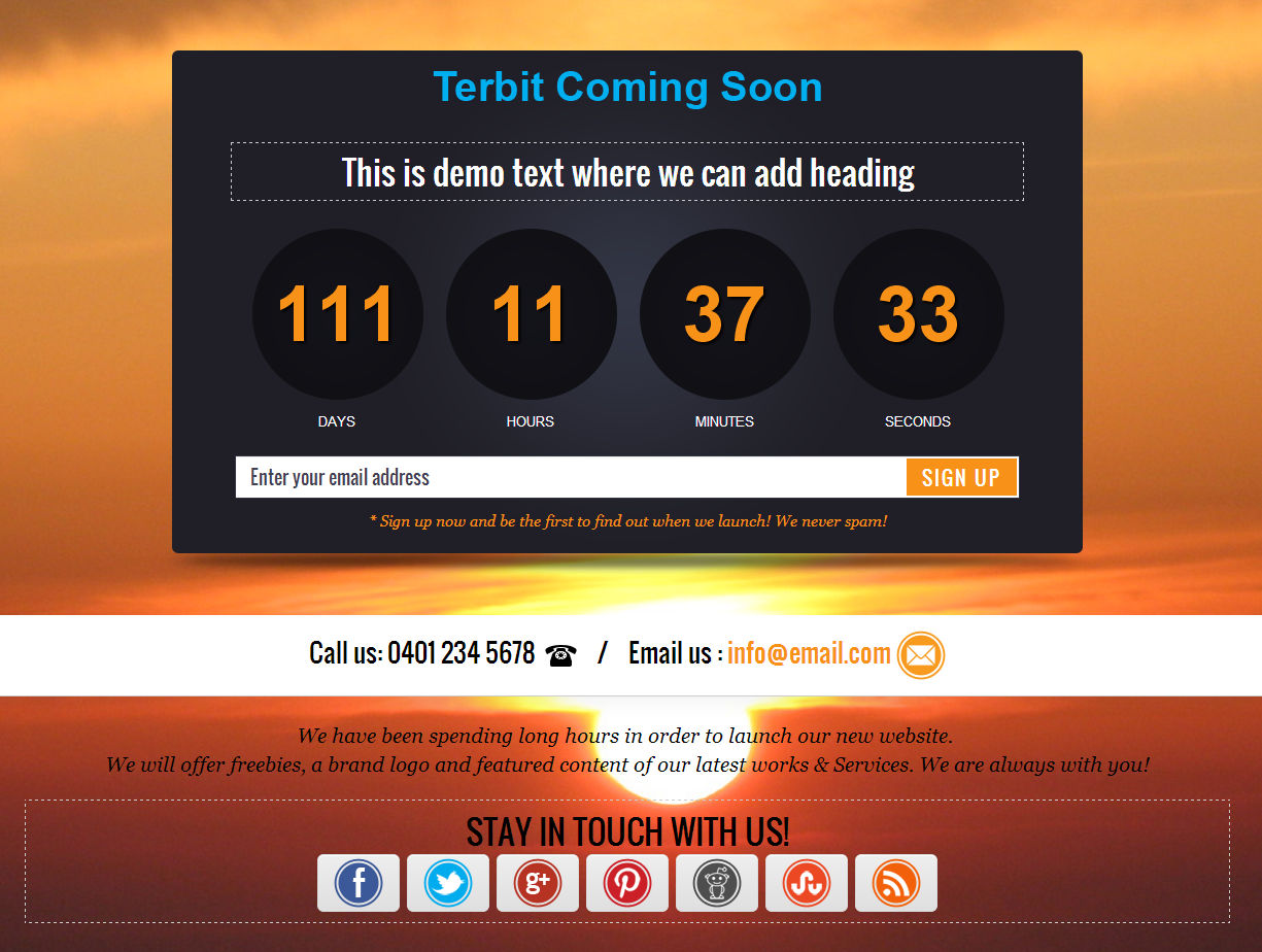 Orange Theme