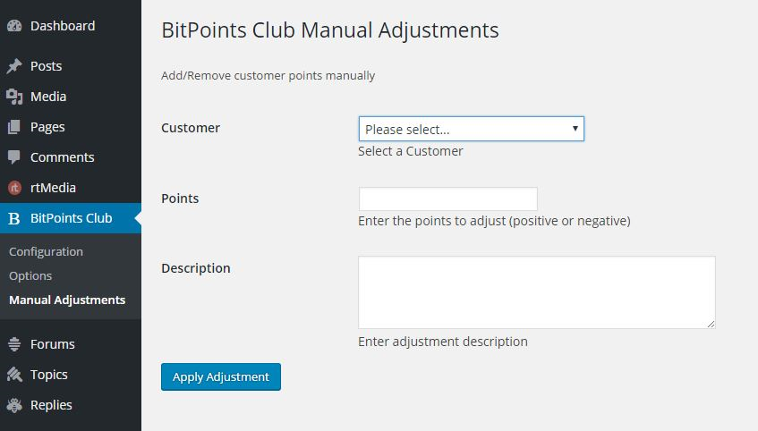 Pay using points