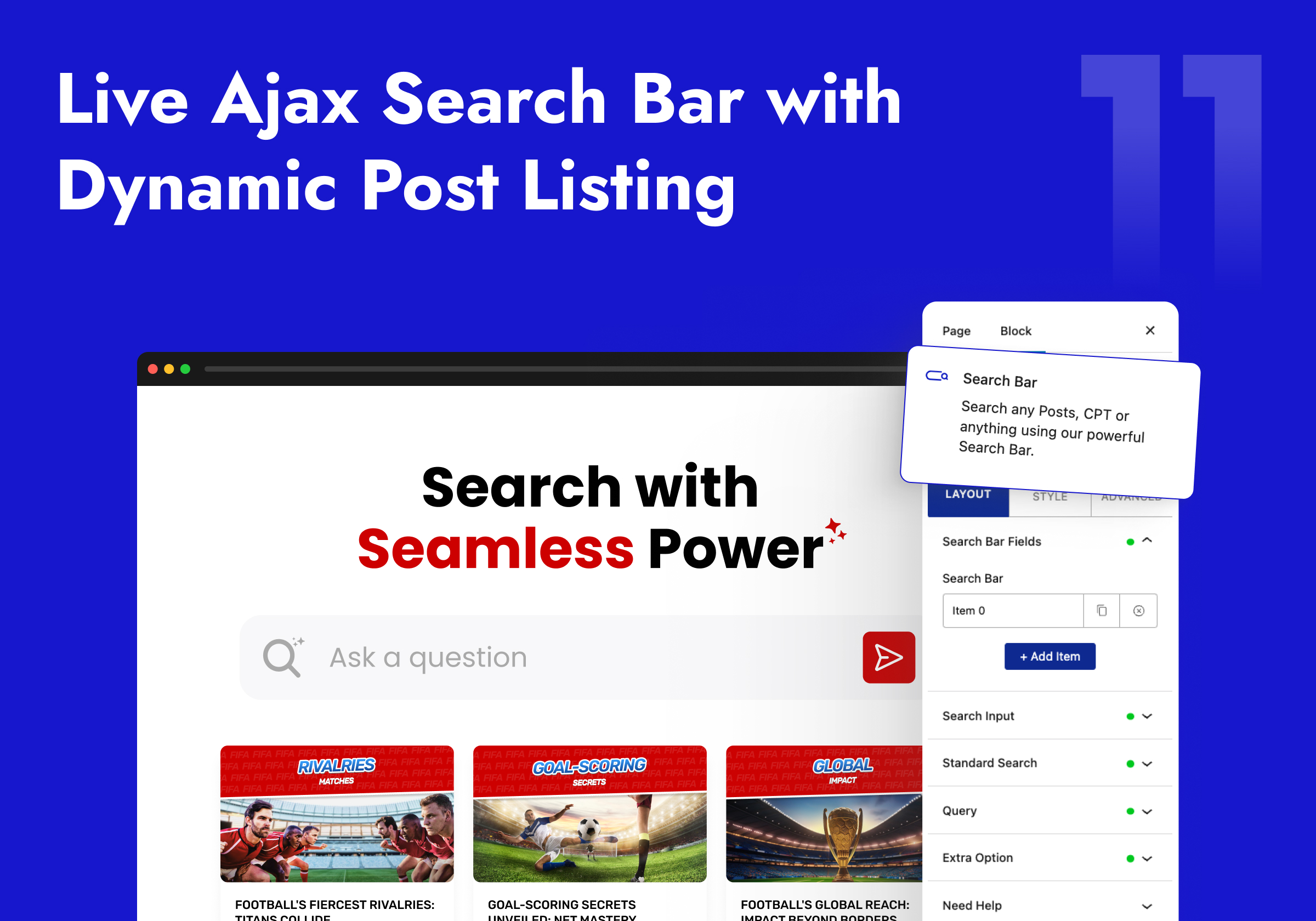 Horizontal & Vertical Mega Menu Builder