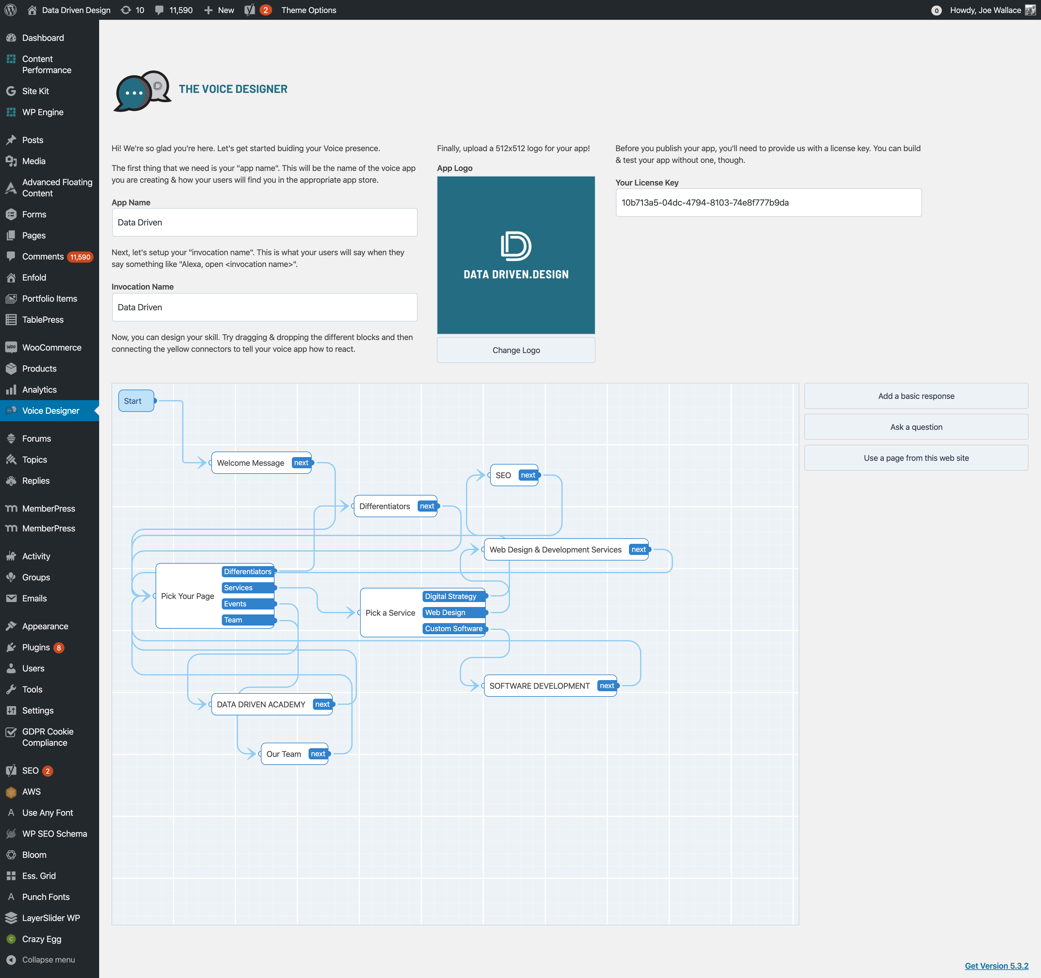 Here's a quick look at The Voice Designer Canvas.