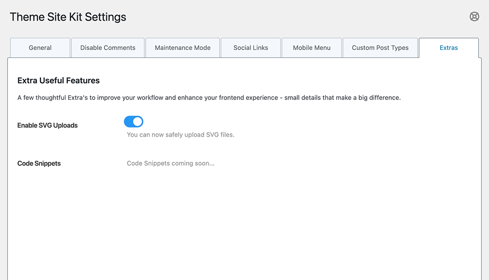 **Safe SVG Uploads** - Enable SVG image upload on your WordPress website