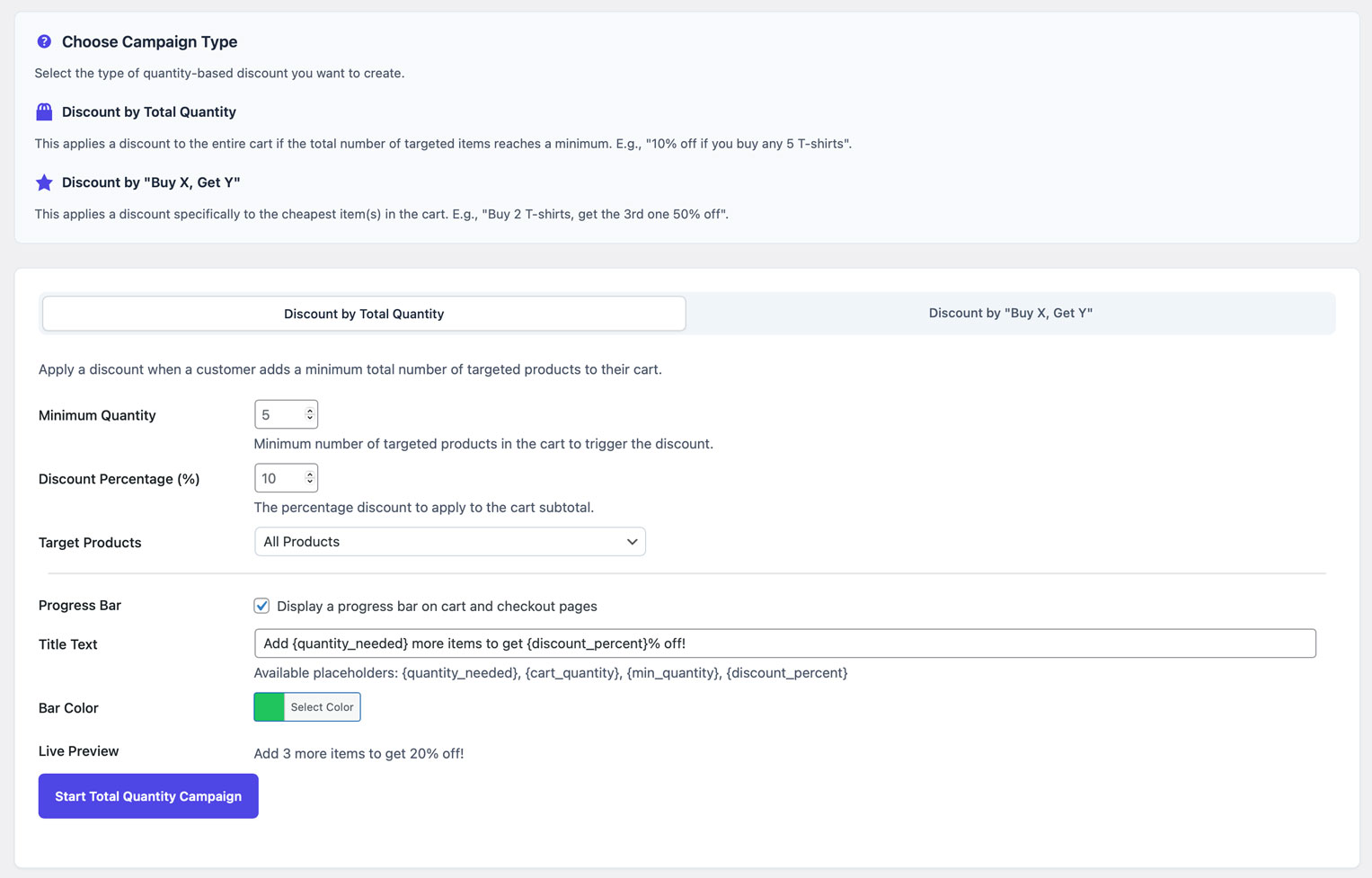 **History Notification:** Show a "Welcome Back" notification with a discount for eligible loyal customers (PRO).
