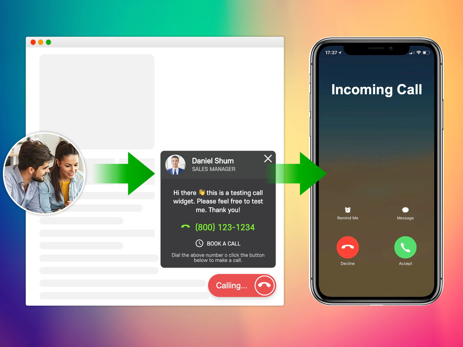 Know exactly which page is the call comes from