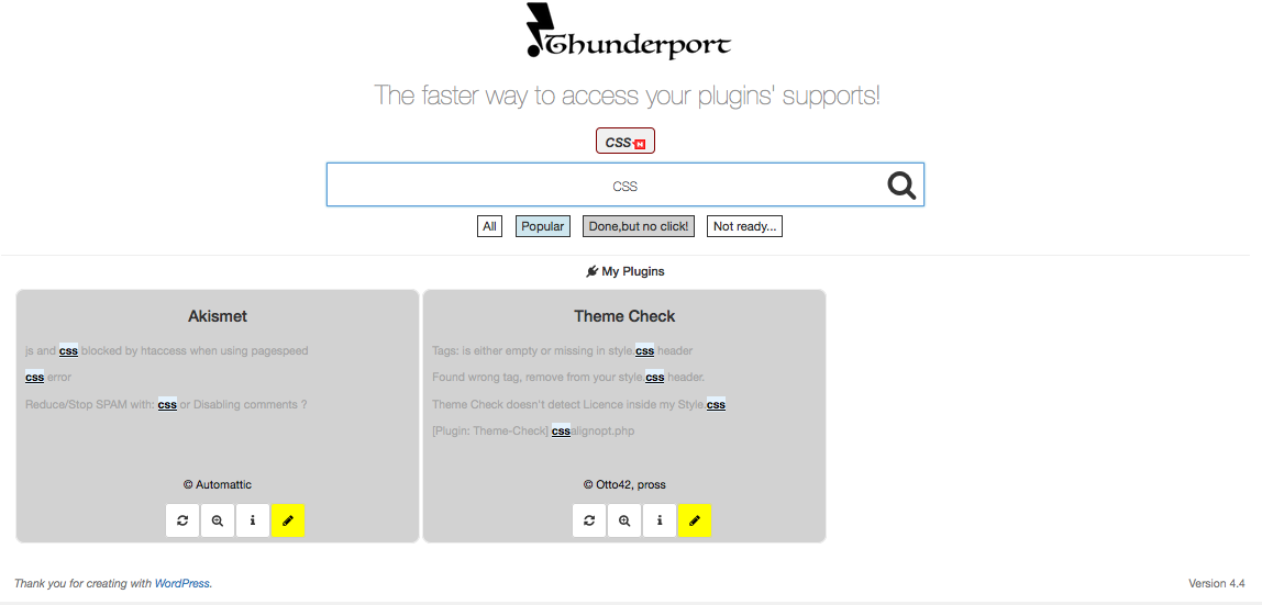 Search keyword.