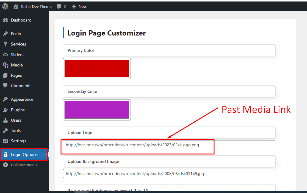 screenshot-5.png = Paste Media Link