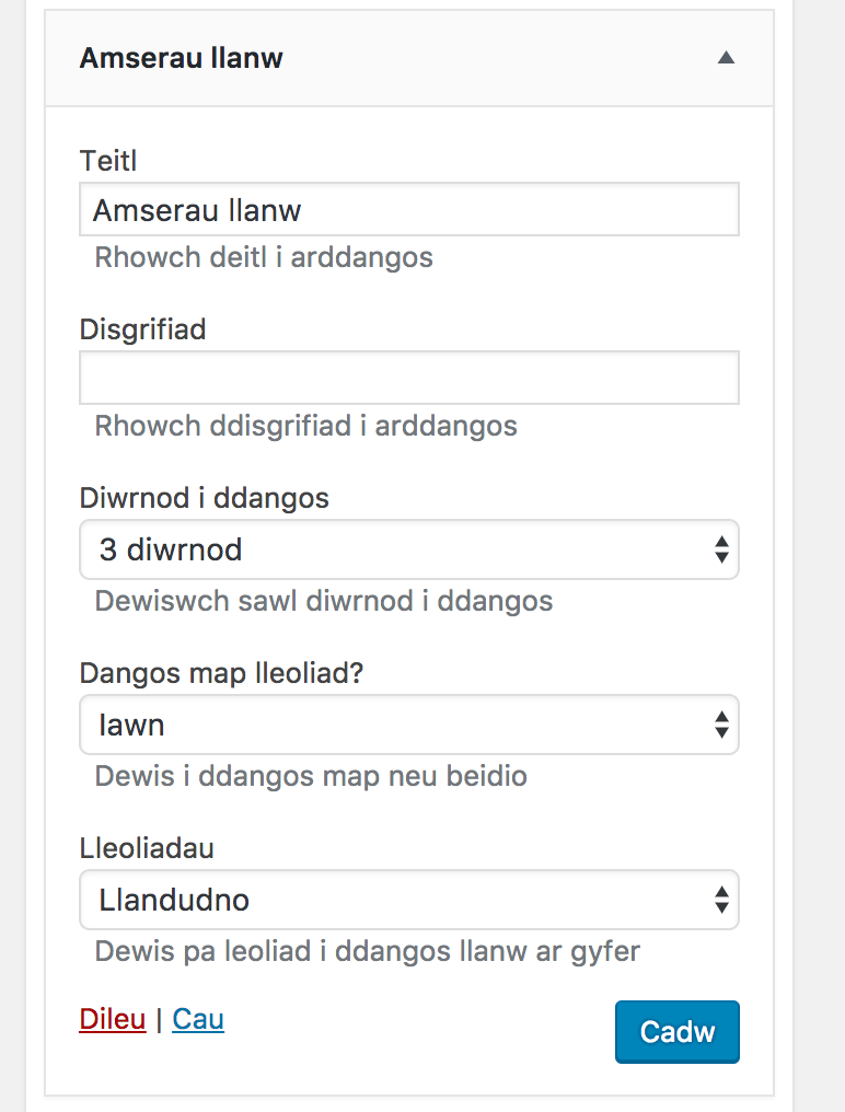 Bellach ar gael yn y Gymraeg! Now available in Welsh!