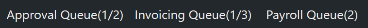 Available options on the per employee "My Settings" menu.