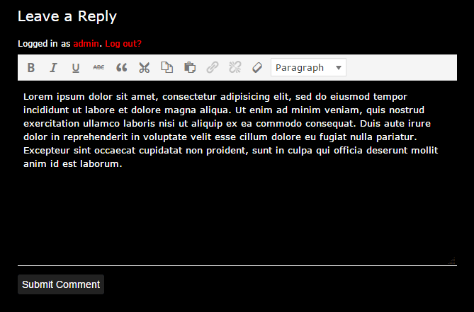 Customized font, color and background