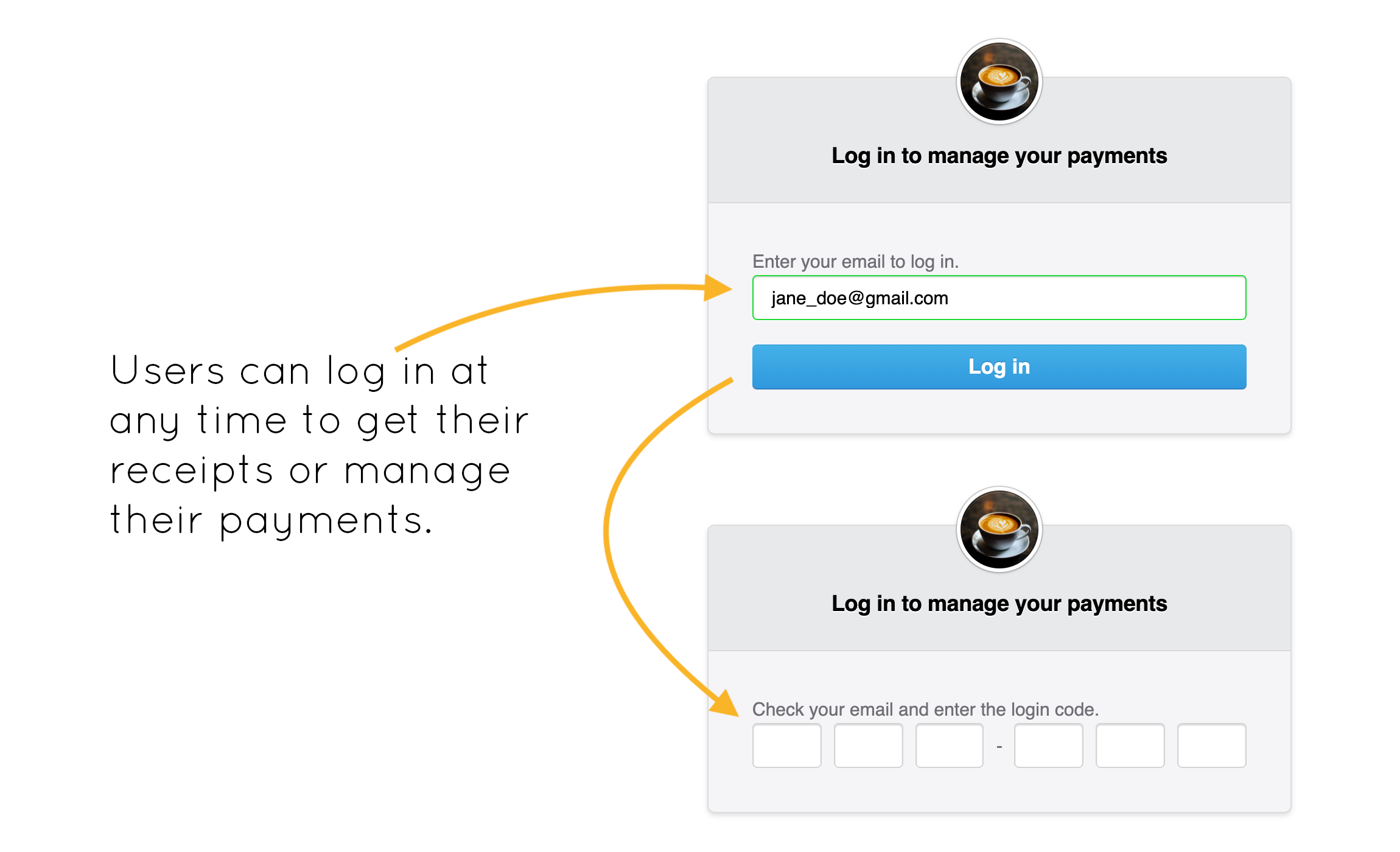 Your users can pay in their own currency, making them more comfortable with the payment process.