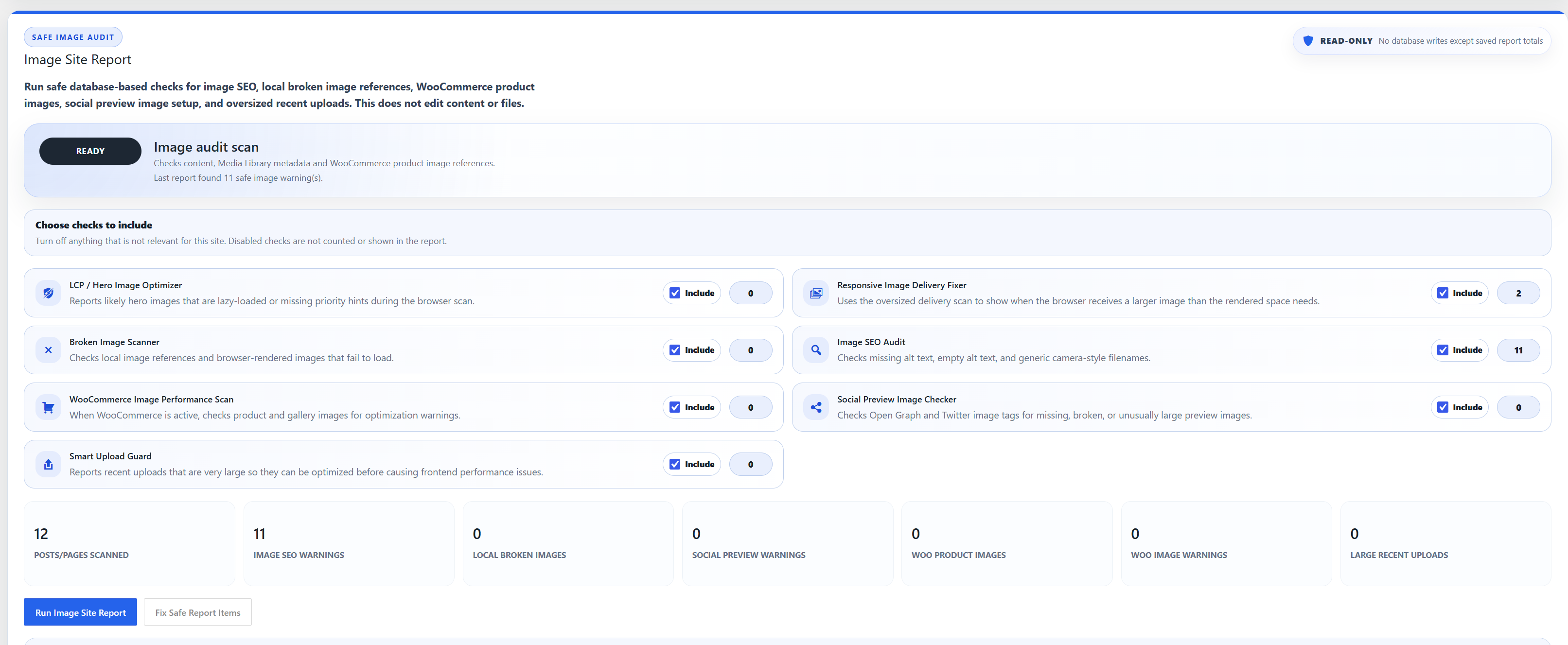 Pro preview: Advanced optimization and maintenance tools for background rewriting, folder scans, exclusions, scheduling, command-line tasks, and duplicate review.